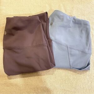 Set of Two 90 Degree By Reflex High Rise Leggings